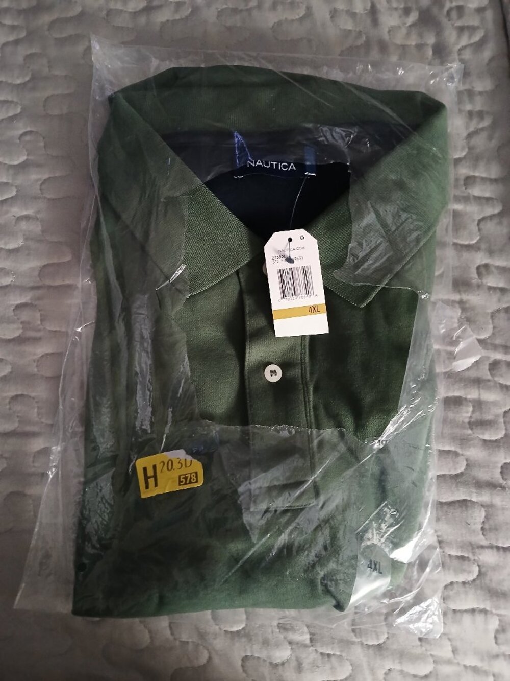 Nautica Classic Fit Deck Polo NWT 4XL - Still in Bag
